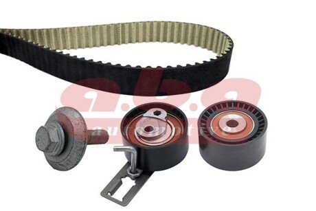 ABA К-кт ГРМ ремінь + 2 ролика + кріплення FORD FUSION 1.4 TDCi 02-12 A.B.A YK403144