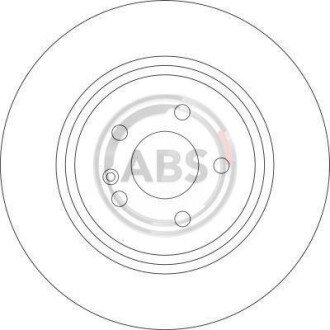 Диск гальмівний A.B.S. 17052