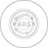 Диск гальмівний A.B.S. 17389 (фото 2)