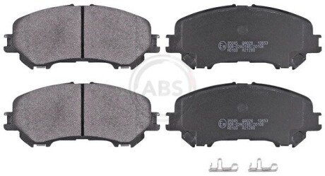 Колодка гальм. диск. NISSAN QASHQAI, RENAULT KADJAR передн. (ABS) A.B.S. 35045