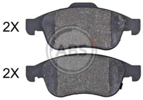 Комплект гальмівних колодок A.B.S. 35103