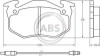 Комплект гальмівних колодок A.B.S. 36525 (фото 1)