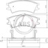 Комплект гальмівних колодок A.B.S. 37126 (фото 1)