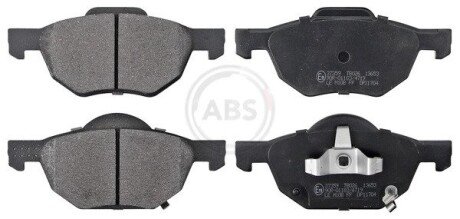 Гальмівні колодки пер. Honda Accord 03-08/CR-V 01-06 (akebono) A.B.S. 37359