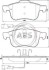 Комплект гальмівних колодок A.B.S. 37485 (фото 1)
