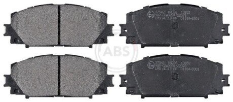 Гальмівні колодки пер. Toyota Yaris 07- (akebono) A.B.S. 37542