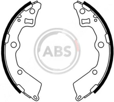 Комплект гальмівних колодок A.B.S. 9233