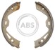 Комплект гальмівних колодок, стоянкове гальмо A.B.S. 9290 (фото 1)