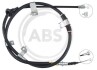 Трос ручного гальма зад. ASX/4008/C4 Aircross 10- Пр. (диск) (1780/1604) A.B.S. K17636 (фото 1)
