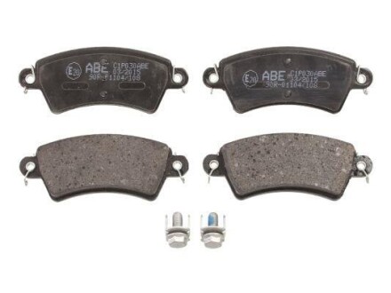 Комплект гальмівних колодок ABE C1P030ABE