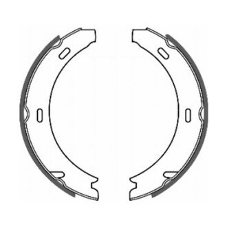 Гальмівні колодки, барабанні ABE CRM001ABE