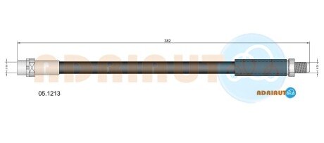 BMW шланг гальмівний передн. E38 ADRIAUTO 05.1213