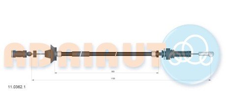 Трос газу ADRIAUTO 11.0362.1