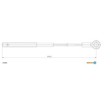 Трос ручного гальма ADRIAUTO 21.0202