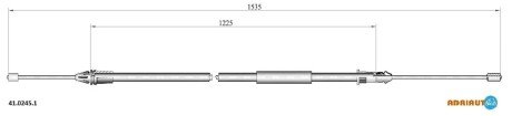 Трос зупиночних гальм ADRIAUTO 41.0245.1