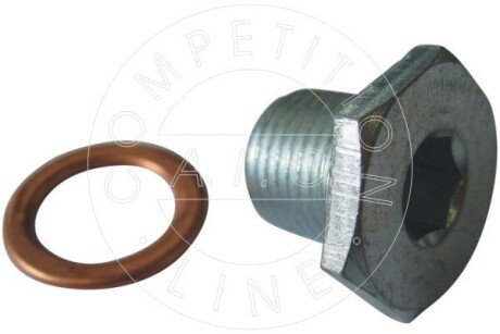 Болт зливу оливи + шайба Citroen Berlingo/Jumper/Jumpy/Peugeot Boxer/Expert/Partner 96- (M14x1.25) AIC 52880