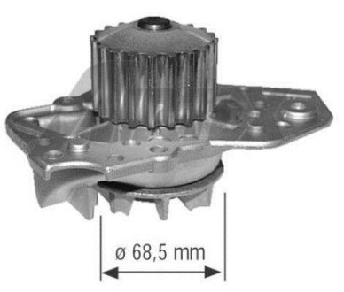 PEUGEOT помпа води Citroen BX 1.9D 87-,C15 1.8D,309,405,Rover AIRTEX 1310