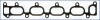 Прокладка впускного коллектора HYUNDAI TUCSON (04-10)/ KIA SPORTAGE II 2.0d AJUSA 13174700 (фото 1)