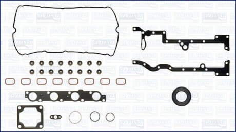 FORD комплект прокладок двигуна TRANSIT 2.4 TDI 00- AJUSA 51018600