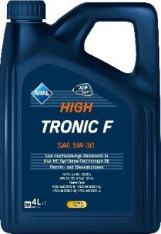 HighTronic F 5W-30 4Lx4 ARAL 15F458