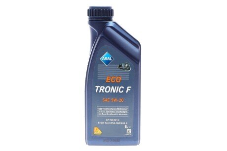 Олива моторна EcoTronic F SAE 5W20 (1 Liter) ARAL AR-15318F