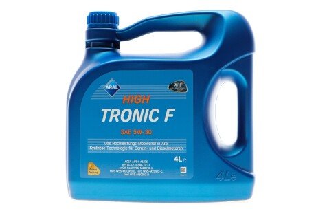 Олива моторна High Tronic F SAE 5W30 (4 Liter) ARAL AR-1552A2