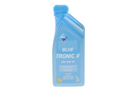 Олива моторна Blue Tronic II SAE 10W40 (1 Liter) ARAL AR-15F077