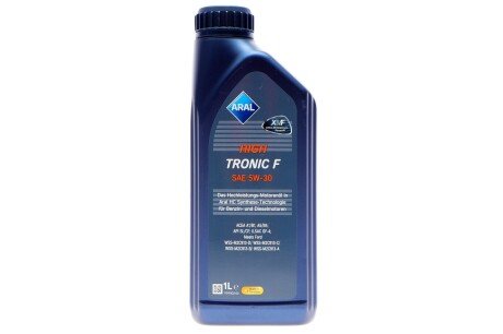 Олива моторна High Tronic F SAE 5W30 (1 Liter) ARAL AR-15F457