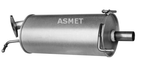 Задній. глушник,випускна сист. ASMET 05198