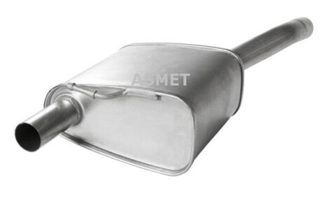 Задній. глушник,випускна сист. ASMET 07137