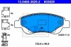 Комплект гальмівних колодок ATE 13046038292 (фото 1)