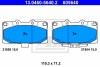 Комплект гальмівних колодок ATE 13046056402 (фото 1)