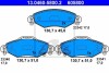 Комплект гальмівних колодок ATE 13046058002 (фото 1)