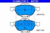 Комплект гальмівних колодок ATE 13046071572 (фото 1)