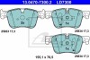 Комплект гальмівних колодок ATE 13047073002 (фото 1)