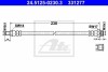 Шланг гальмівний (задній) BMW 3 (E90/F30/F80)/X1 (E84) 04-19 (L=230mm) ATE 24.5125-0230.3 (фото 1)