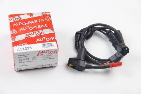 Датчик ABS передній Passat 01-05/Audi A4 quattro 95-01/A6 quattro 99-05 AUTLOG AS4026