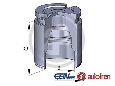 Поршень супорта зад A6/PASSAT (42,8х51мм) 94-05 AUTOFREN D025126