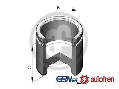 Фото комплект поршнів супорта AUTOFREN D025133 Комплект поршнів супорта AUTOFREN D025133