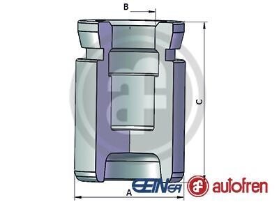 Фото комплект поршнів супорта AUTOFREN D025352 Комплект поршнів супорта AUTOFREN D025352