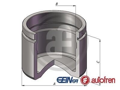 Поршень супорта пер. BMW 1/2/3/4 (54x52mm)(Bosch) AUTOFREN D025598