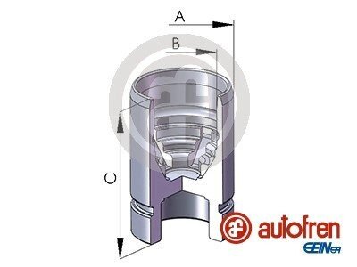 Поршень супорта зад MAZDA 626/323/MX-6 (30x45,5) 89-04 AUTOFREN D02589