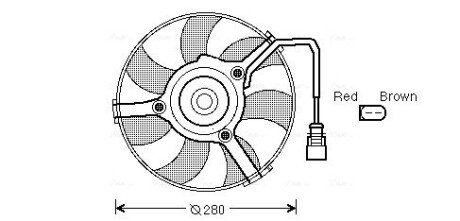 Вентилятор AVA COOLING AI7516 (фото 1)