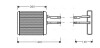 AVA FIAT Радіатор опалення Alfa Romeo 147/156 AVA COOLING AL6072 (фото 1)