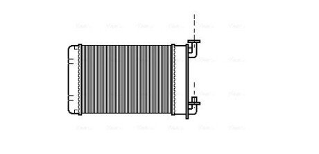 Радіатор обігрівача BMW E30/Z1 88-316->325 (Ava) AVA COOLING BW6022