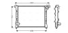 AVA MINI Радіатор COOPER TROPIC 1,6 AC 01- AVA COOLING BWA2314 (фото 1)
