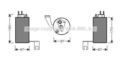 Осушувач кондиціонера AVA COOLING CRD084