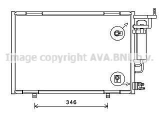 Радіатор кодиціонера AVA COOLING FD5583D