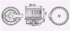 Фото 1 - вентилятор обігрівача салону Ford Fiesta (08-) AVA AVA COOLING FD8629 Вентилятор обігрівача салону Ford Fiesta (08-) AVA AVA COOLING FD8629 (фото 1)