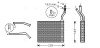 Радіатор обігрівача салону Ford Focus II, Focus C-Max, Mazda 3 I AVA AVA COOLING FDA6364 (фото 1)